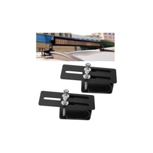 Set 2 suporti proiectoare LED BAR universal pentru prindere de bare longitudinale Cod: TY013 - Img 6