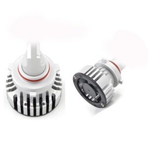 Set Bec H4 2 faze cu LED F2 chip led TAIWAN Putere: 30W - 4800 lumen 5000k Voltaj: 12-24V - Img 2