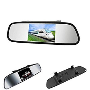 Sistem senzori parcare si camera marsarier cu display tip oglinda de 5" COD: 5004 - Img 4