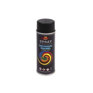 Spray Vopsea Profesional Champion 400ml Negru Mat Cod: RAL9005 - Img 1