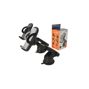 Suport auto universal pentru telefon cu 2 sisteme de prindere Cod: RH11 - Img 4