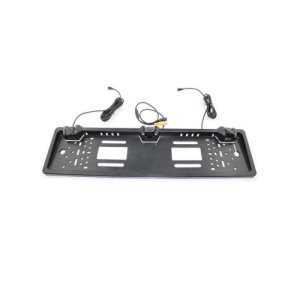 Suport numar auto cu camera video si 2 senzori parcare 12V cu afisearea distantei pe ecranul camerei Cod: JCS-041-2-22 - Img 2