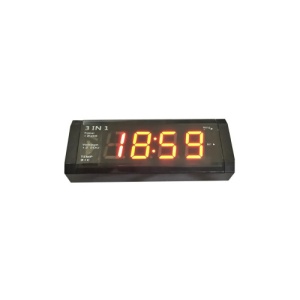 Voltmetru 3 in1 12-24V cu ceas si termometru Cod: FS-6146 - Img 1