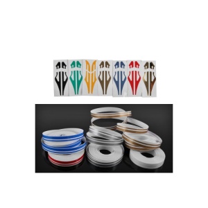 Abtibild decorativ 2 linii pentru caroserie 10mm x10metri - Img 1