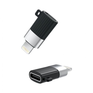 Adaptor conector XO Type C la Lightning (compatibil Iphone) Cod: NB149-D - Img 1