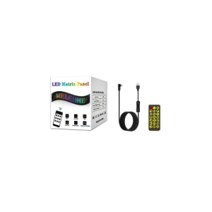 Afisaj LED programabil Eyes Devil, control Bluetooth si telecomanda, USB 5V, 192x898mm Cod: FST-EY 1696 - Img 4