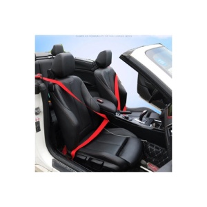 Banda pentru centura de siguranta auto culoare rosie , latime 46mm Cod: FST-CENT1 - Img 3