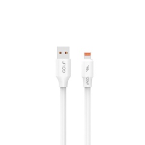 Cablu USB la Lightning pentru iPhone, 120W, 6A, incarcare ultra-rapida, alb Cod: GC-98I - Img 1