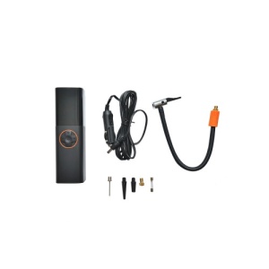 Compresor aer smart portabil digital LED 12V/70W, lanterna LED, functie setare oprire automata, accesorii incluse Cod: BK79823 - Img 1