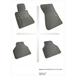Covoare cauciuc BMW E65 / E66 / E67 seria 7 2001-2008 ( 0671, P30 ) - Img 1