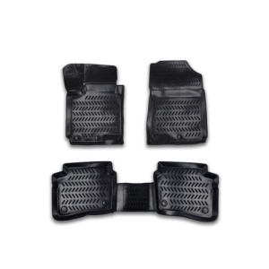 Covoare cauciuc tavita compatibile Hyundai i20 2 2014-2020 Cod: 3D AP-1021 / A80-X109 - Img 1