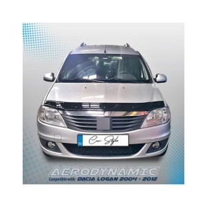 Deflector capota compatibil Dacia Logan 2004-2012 Cod: 15051 / DEF4 - Img 1