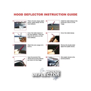 Deflector capota compatibil Renault Megane II 2003-2008 Cod: 28099 / DEF4 - Img 2