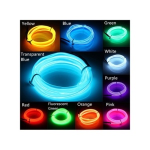 Fir cu neon PREMIUM 12V lungime 2 metri Cod: ELW-2M - Img 1