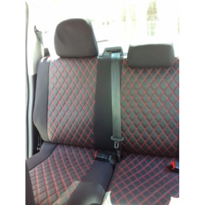 Husa auto dedicate VW AMAROK 2010-> FRACTIONATE - ROMB. Calitate Premium - Img 5