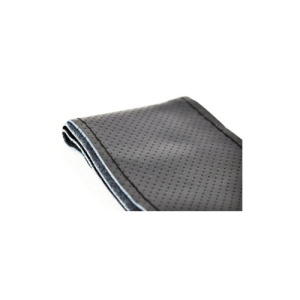 Husa volan piele cu gaurele marimea L culoare negru Cod: 4C388 - Img 4