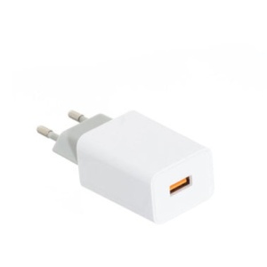 Incarcator retea 220V-5V 18W 3A ALB, GOLF Cod: GF-U206Q - Img 1