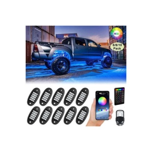 Kit Lumini submasina RGB ROCK LIGHT 12 module Cod: SPT1512C2-12 12V - Img 1