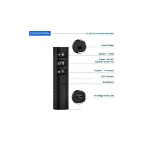 Kit receptor Bluetooth auto handsfree si audio cu mufa jack Cod: BT450 - Img 3