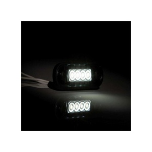 Lampa gabarit, 84x27, LED, slim,alba,2 garnituri FRISTOM (geam fumuriu) Cod: FT-073B - Img 4
