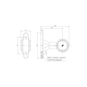 Lampa gabarit LED premium Cod: FT-009B - Img 3