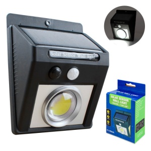Lampa LED solara 6W 600lm cu senzor COD: CL-2566 - Img 1
