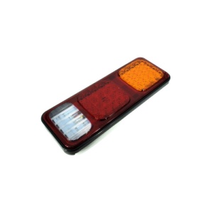 Lampa stop SMD 2002A Voltaj: 24V Nr. led-uri: 55 SMD Rezistenta la apa: IP66 - Img 1