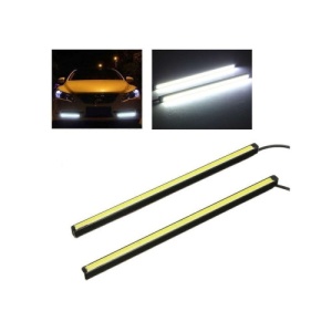 Lumini de zi LED DRL COB (lumina alba ) Cod: S01 - Img 1