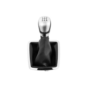 Maner si Manson schimbator imitatie piele compatibil Ford Focus MK2 2009-2015 5 viteze Cod: SC-152 - Img 1