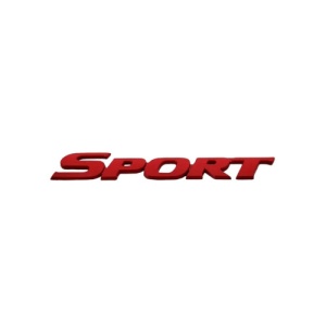 Ornament metalic "SPORT" 16.5cmx2.3cm Cod: JS-14 - Img 1