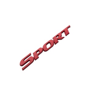 Ornament metalic "SPORT" 16.5cmx2.3cm Cod: JS-14 - Img 2