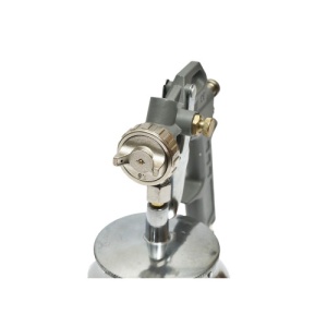 Pistol de vopsit cu aer comprimat 1L, cupa din inox in partea de jos, duza 1.5mm Cod: BK79599 - Img 3