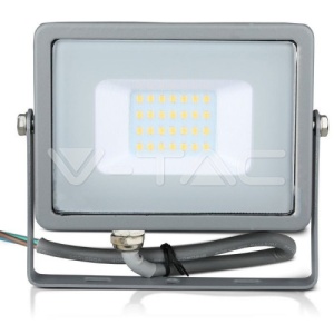 Proiector LED 20W Cip SAMSUNG SMD Corp Gri 6400K COD: 447 - Img 2