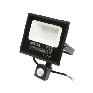 Proiector LED 30W cu senzor de miscare 6500K, IP65 Cod: BK69399 - Img 1