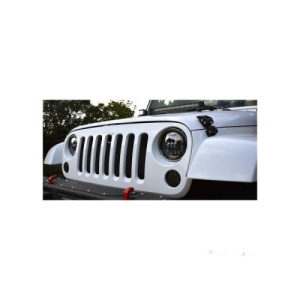 Proiector LED 7 inch 2 faze , lumina de zi DRL si semnalizare compatibil Jeep 12V Cod: ZC-7WY - Img 4
