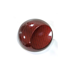 Rola folie carbon Rosu 9D Premium 1,5mx16,8m Cod: N-GTC01/ C9D-16R - Img 2