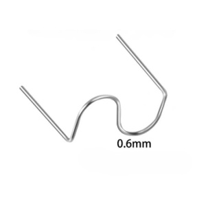 Set 100 cleme pentru pistol de reparat obiecte din plastic 0.6mm Cod: K18028-10 - Img 1