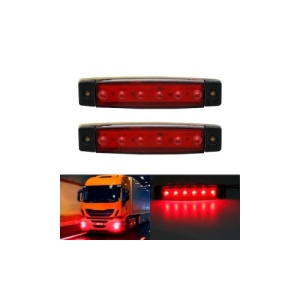 Set 4 lampi laterale LED 12-24V Cod: SP9985 - Img 5