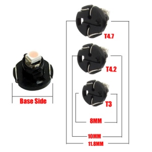 SET T3, 1 LED 3528SMD 12V, Culoare ALBASTRU. Produs LUX - Img 2
