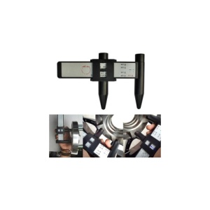 Subler pentru masurarea distantei dintre prezoanele jantelor , compatibil jante PCD Cod: MR117175 - Img 6