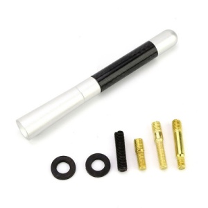 Tija antena radio auto cu 4 adaptoare 12cm Cod: W00045 - Img 1
