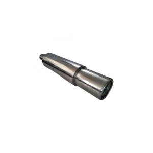 Toba inox universala, iesire 8 cm, intrare 4.8 cm, lungime 50 cm Cod: 50143 - Img 2