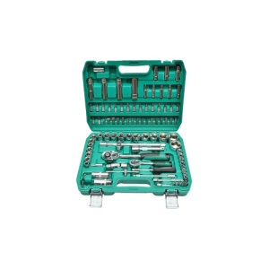 Trusa chei combinate, tubulare, fixe, torx, imbus antrenor cu clichet 94 piese Breckner Germany Cod: BK80639 - Img 1