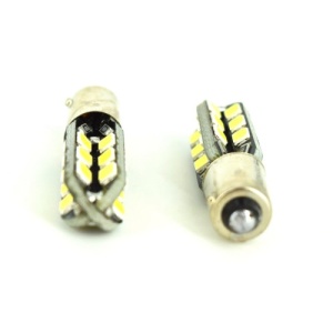 Bec pozitie BAY9S TV Asimetric 24 LED 2835 5W 12V JSUN22 - Img 2
