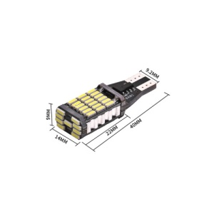 Bec T15 45SMD 4014 12V Canbus 600 lumen Lumina alba Cod: HH020 - Img 2