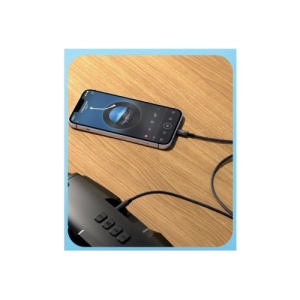 Cablu audio adaptor tata Type -C la tata JACK 3.5mm Cod: XO-NB-R211B - Img 3