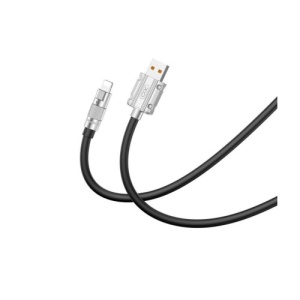 Cablu pentru incarcare 6A si transfer date USB la Lighting (compatibil Iphone) Cod: XO-NB227A - Img 1