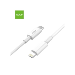 Cablu Type C - Iphone PD QC 20W Alb Cod: GC- 81P - Img 3