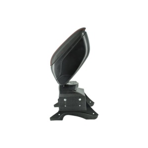 Cotiera universala cu baza metalica , Negru+cusatura rosie Cod: 48014 - Img 3
