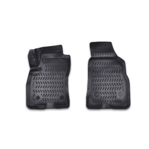 Covoare cauciuc tavita compatibile Fiat Doblo 2 pentru fata 2010->Cod: 3D AP-X129FR / A31 - Img 1